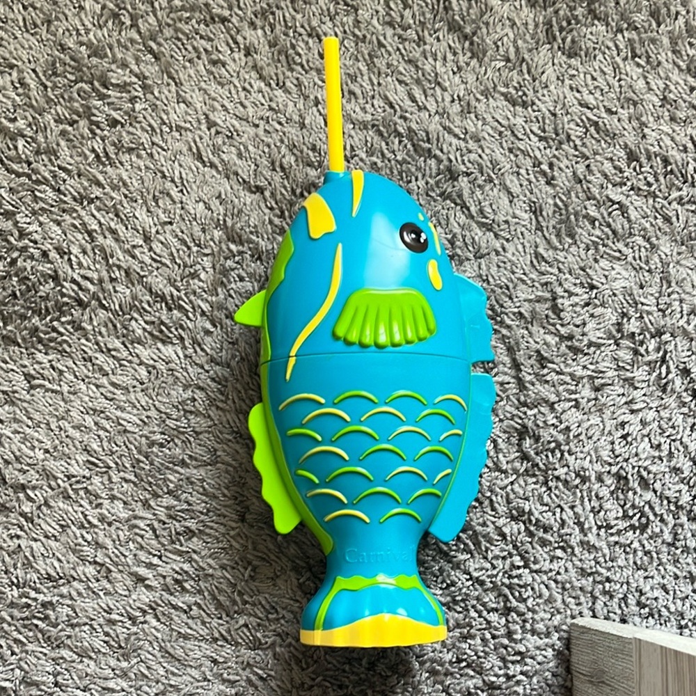 Carnival Cruise Line Fish-Shaped Cup/Bottle
